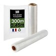 PACK AND MOVE - Pack And Move - Lot 2 Rouleaux Film Étirable - 300 M - Transparent - Film Déménagement Film Emballage Film Palette Film Protection - vignette