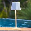 LUMISKY - Lampe de table sans fil ABBY Blanc H30cm - vignette