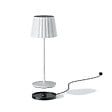 LUMISKY - Lampe de table sans fil ABBY Blanc H30cm - vignette