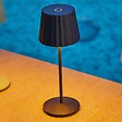 LUMISKY - Lampe de table sans fil ABBY Noir H30cm - vignette