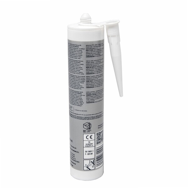 QS ADHESIVE SOLUTION - Cartouche de colle blanche 290 ml QS - large