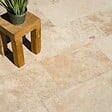 RO'MA NATURE - Carrelage Travertin Beige Nuancé 61x40,6x1,2 cm - Intérieur et Extérieur (lot de 1,24 m² 5 dalles) - vignette