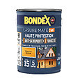 BONDEX - Lasure bois extérieur 2en1 5ans - Chêne Doré Satiné - 5L - vignette