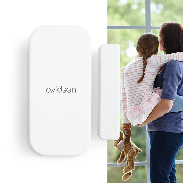 AVIDSEN - Détecteur d'ouverture de porte et fenêtre DOORGUARD - Avidsen - 100030 - large