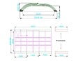 ALTANKA - Abri de piscine Horizon - 4.64x2.52 m - polycarbonate alvéolaire 8 mm - pour piscine BAS7304 - ECO304 - vignette