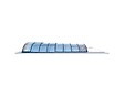 ALTANKA - Abri de piscine Horizon - 7.03x3.36 m - polycarbonate alvéolaire 8 mm - pour piscine BAS7307 - ECO307 - vignette