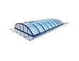 ALTANKA - Abri de piscine Horizon - 8.58x3.92 m - polycarbonate alvéolaire 8 mm - pour piscine BAS7309 - ECO309 - vignette