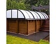ALTANKA - Abri de piscine Horizon - 8.58x3.92 m - polycarbonate alvéolaire 8 mm - pour piscine BAS7309 - ECO309 - vignette