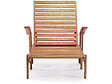 HABITAT ET JARDIN - Bain de soleil pliant en bois exotique "Tokyo" - Maple - Marron clair - Lot de 2 - vignette