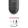 THOMSON - Lot de 3 caméras de surveillance extérieure et motorisée Thomson Rheita 100 - vignette