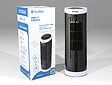 PURLINE - Ventilateur tour compact rotatif noir - vignette