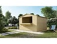 ALTANKA - Kiosque/ stand de marché/ de vente 9.42 m2 - 3.11x3.03 m - 19 mm - DOM607 - vignette