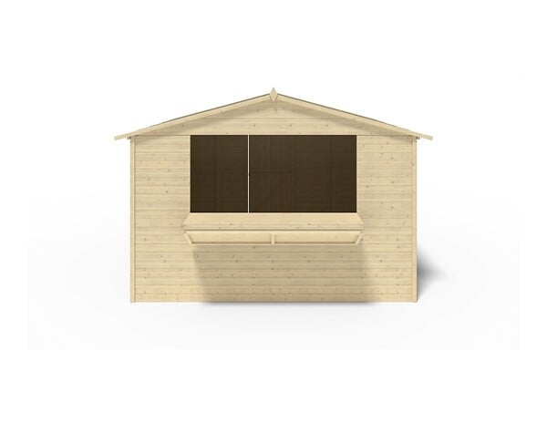 ALTANKA - Kiosque/ stand de marché/ de vente 9.42 m2 - 3.11x3.03 m - 19 mm - DOM607 - large