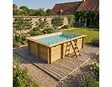 ALTANKA - Piscine hors sol en bois AQUA 4.65 x 2.85 - H.1.24 m, sable, fixations à sceller - BAS7306OSPI3 - vignette