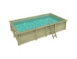 ALTANKA - Piscine hors sol en bois AQUA 7 x 3.75 - H.1.45 m, sable, fixations à visser - BAS7308OSPL3 - vignette