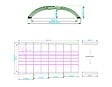 ALTANKA - Abri de piscine Horizon - 8.58x3.92 m - polycarbonate massif 3 mm - pour piscine BAS7309 - ECO339 - vignette