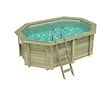 ALTANKA - Piscine hors sol en bois NEMO 4.3 x 3 - H.1.31 m, sable, fixations à visser - BAS7303OSPL3 - vignette