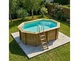 ALTANKA - Piscine hors sol en bois NEMO 4.3 x 3 - H.1.31 m, sable, fixations à visser - BAS7303OSPL3 - vignette