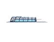 ALTANKA - Abri de piscine Horizon - 4.64x2.52 m - polycarbonate massif 3 mm - pour piscine BAS7304 - ECO334 - vignette