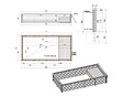 ALTANKA - Piscine hors sol en bois AQUA 8.5 x 4.35 - H.1.45 m avec plage, sable, cadre en métal - sans dalle - BAS7309OSPU3+PLA309 - vignette