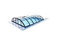 ALTANKA - Abri de piscine Horizon - 6.1x2.38 m - polycarbonate massif 3 mm - pour piscine BAS7306 - ECO336 - vignette