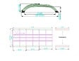 ALTANKA - Abri de piscine Horizon - 6.1x2.38 m - polycarbonate massif 3 mm - pour piscine BAS7306 - ECO336 - vignette