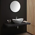 KIAMAMI VALENTINA - Lavabo À Poser En Céramique Au Design Luxueux - vignette