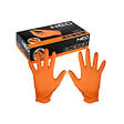 NEO TOOLS - Boite de 50 gants nitrile perforés oranges NEOTOOLS - vignette
