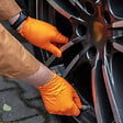 NEO TOOLS - Boite de 50 gants nitrile perforés oranges NEOTOOLS - vignette