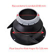 ANJOS - Manchette 3 griffes pour bouche ALIZE HYGRO diamètre 125/80 mm 1795 - vignette