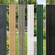 GMP - Kit occultation – Lamelles PVC pour panneau rigide -  Maille 55 mm – L250 cm x H153 cm - Noir - vignette
