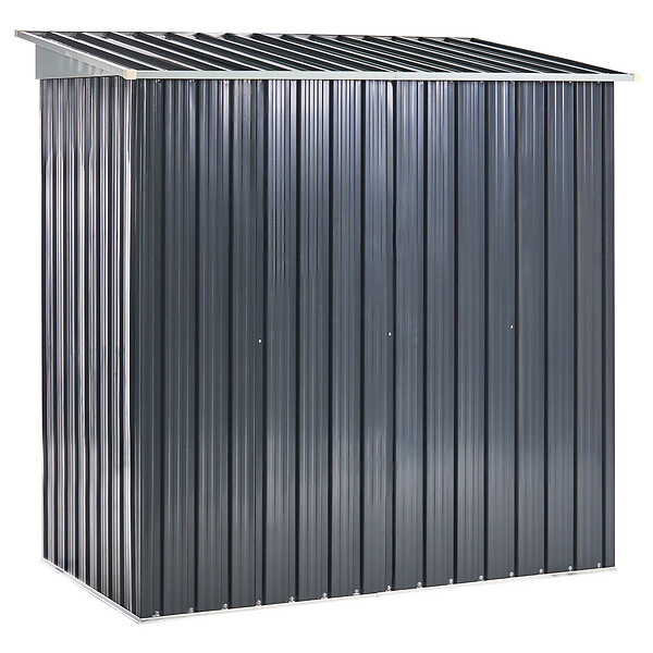 BELIANI - Abri de jardin ACILIA 174 cm 110 cm Gris graphite - large