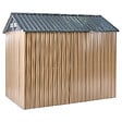 BELIANI - Abri de jardin NOCCIANO 248 cm 161 cm Marron - vignette