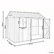 BELIANI - Abri de jardin NOCCIANO 313 cm 220 cm Marron - vignette