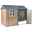 BELIANI - Abri de jardin NOCCIANO 313 cm 220 cm Marron - vignette