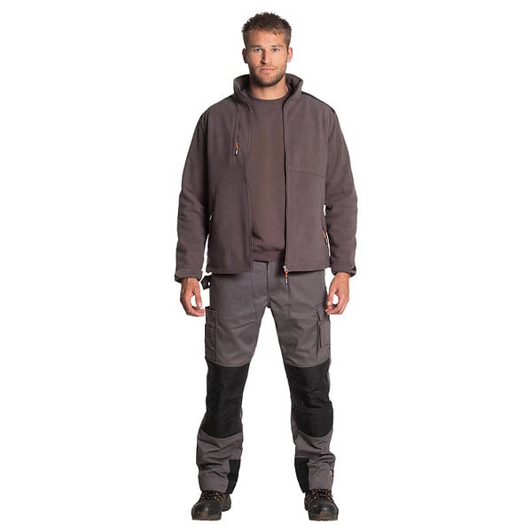 HEROCK - Pantalon de travail multipoches HEROCK Titan gris - large