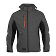 HEROCK - Veste softshell HEROCK Trystan anthracite/noir - vignette