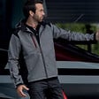 FACOM - Veste de travail Softshell FACOM TRIAL FXWW2020E bicolore à capuche amovible - vignette