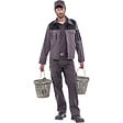HEROCK - Pantalon de travail multipoches HEROCK Thor gris/noir - vignette