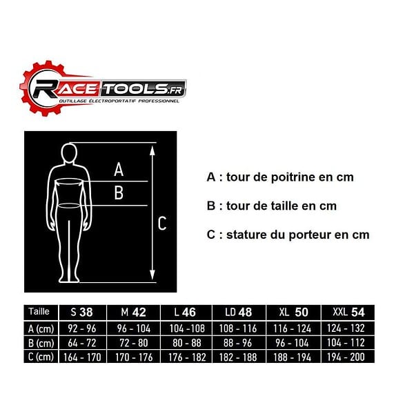 NEO TOOLS - Pantalon de travail HD serie 2 en 1 NEO TOOLS  81-230 - large