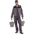 HEROCK - Pantalon de travail multipoches HEROCK Thor gris/noir - vignette