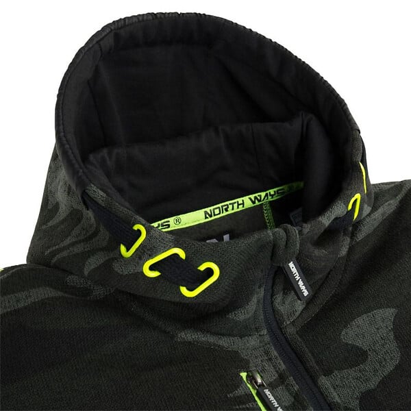 NORTH WAYS - Gilet de travail BOTTA NORTH WAYS imprimé camo - large