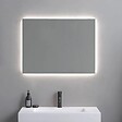 KIAMAMI VALENTINA - Miroir De Salle De Bains 60X80 Cm Avec Éclairage Perimétrique Led - vignette