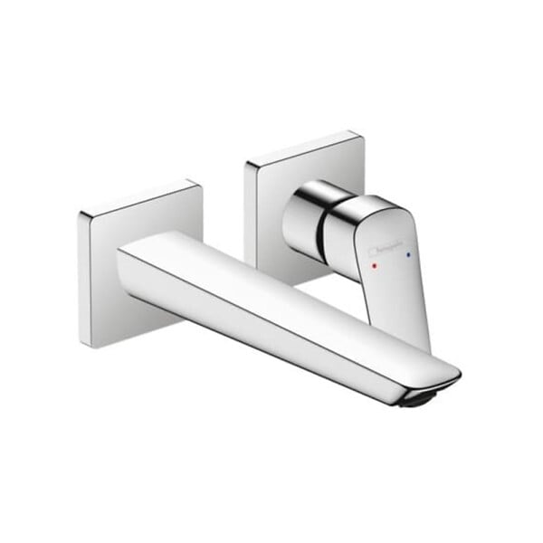 HANSGROHE - Logis mitigeur de lavabo � levier, � encastrer, vendu sans corps d'encastrement, chrome (71256000) - large