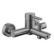 PLANETE BAIN - Mitigeur baignoire douche en inox brossé gun metal - Alois - vignette