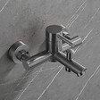 PLANETE BAIN - Mitigeur baignoire douche en inox brossé gun metal - Alois - vignette