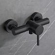 PLANETE BAIN - Mitigeur de douche mécanique inox noir mat - Alois - vignette