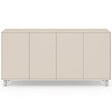 ID MARKET - Buffet 160 cm BERTILLE 4 portes bois coloris beige - vignette