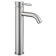 PLANETE BAIN - Mitigeur lavabo haut inox brossé avec bonde H 29.3 cm - Alois - vignette