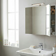 GODART - Armoire miroir de toilette éclairante 3 portes 60 cm blanche Juno 2 - vignette
